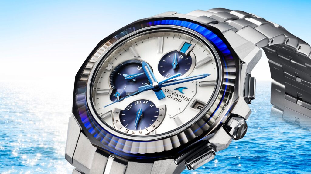 Hanya 800 Unit di Jepang, Casio Oceanus T2600AP-1A Hadir Dengan Dial Awa Indigo