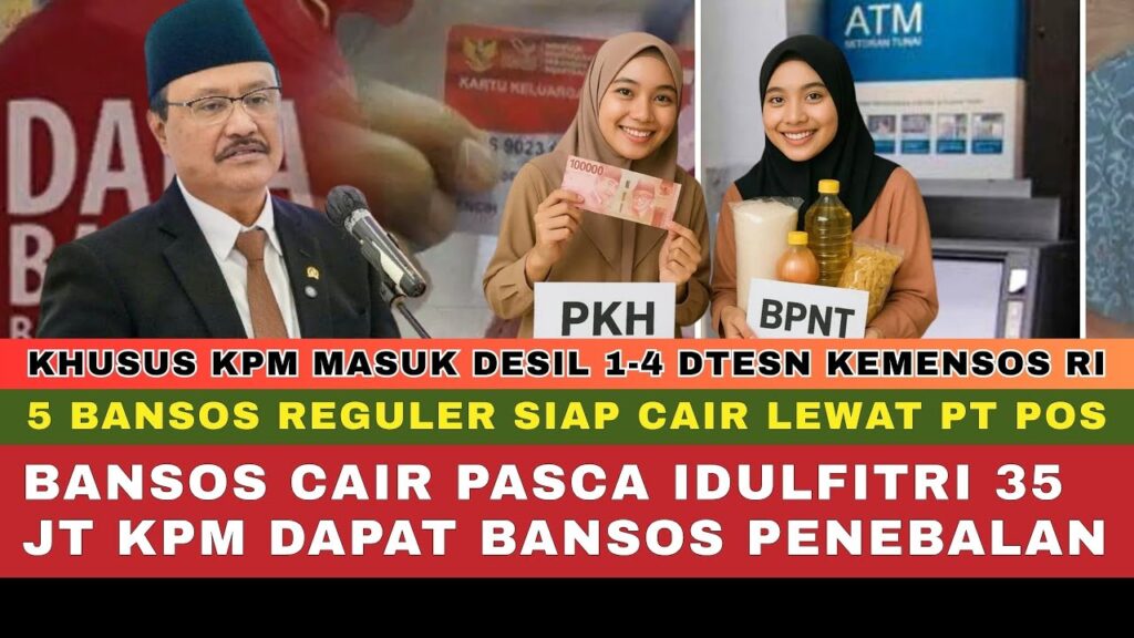 Desil 1 Hingga 4 Jadi Kunci, PKH Dan BPNT April 2026 Mulai Dicairkan Bertahap