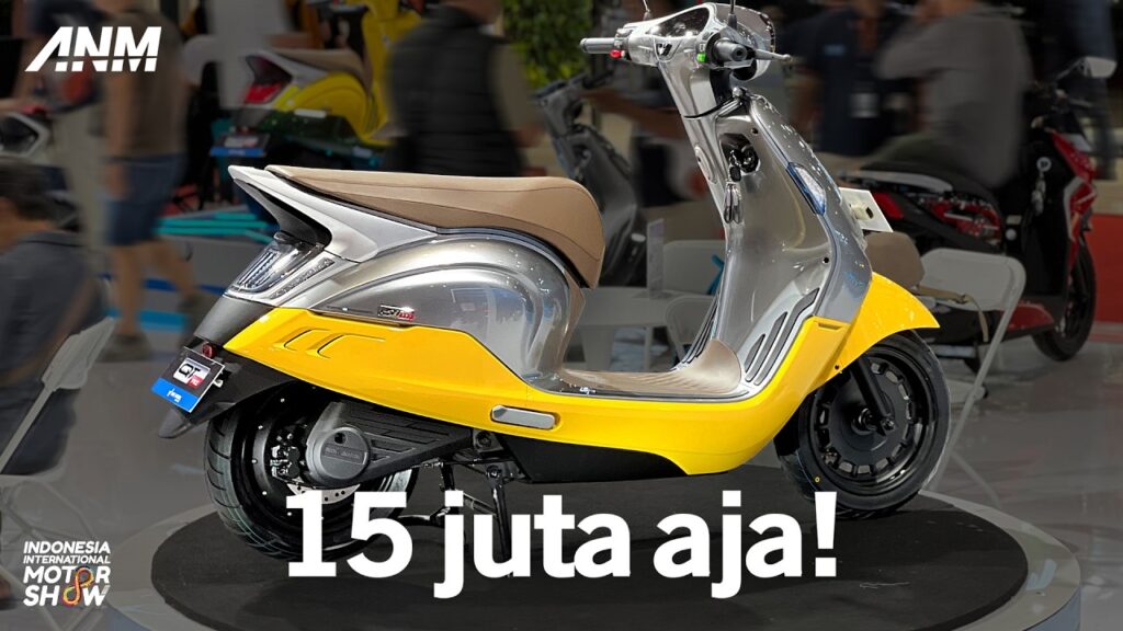 QT Hadir Dengan Identitas Sendiri, Skutik Listrik Indomobil Siap Menantang Pasar 2026
