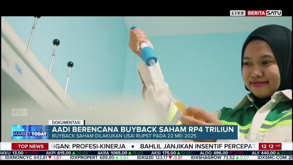 Rencana Buyback Rp5 Triliun AADI, Upaya Menopang Harga dan Kepercayaan Pasar