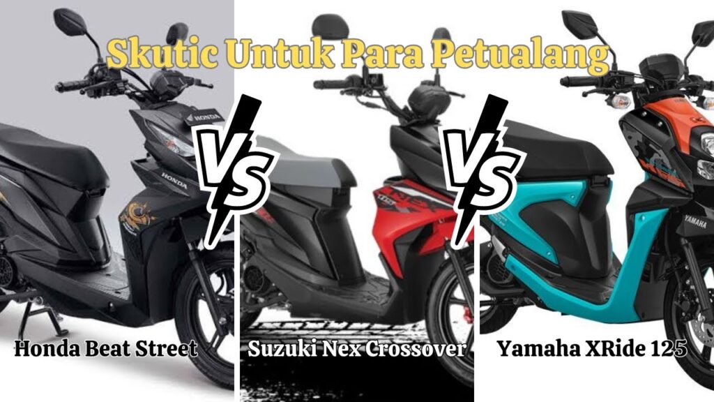 Honda BeAT Street Lebih Irit atau Suzuki Nex Crossover Lebih Siap Jalan Rusak, Mana Pilihan Anak Muda?
