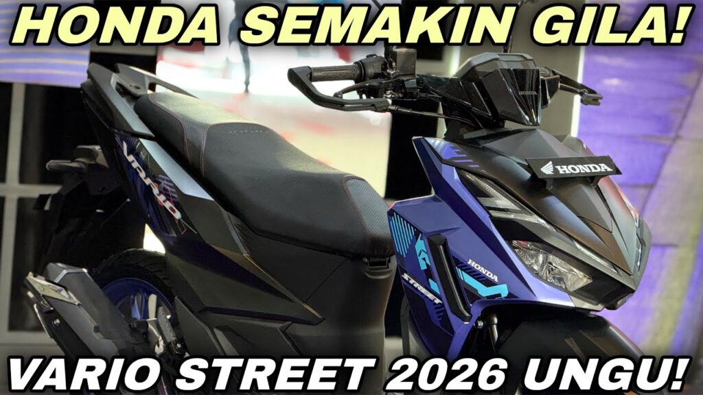 Honda Vario Street 125 2026 Makin Garang, Harga Rp26 Jutaan Menantang Kelas 125cc