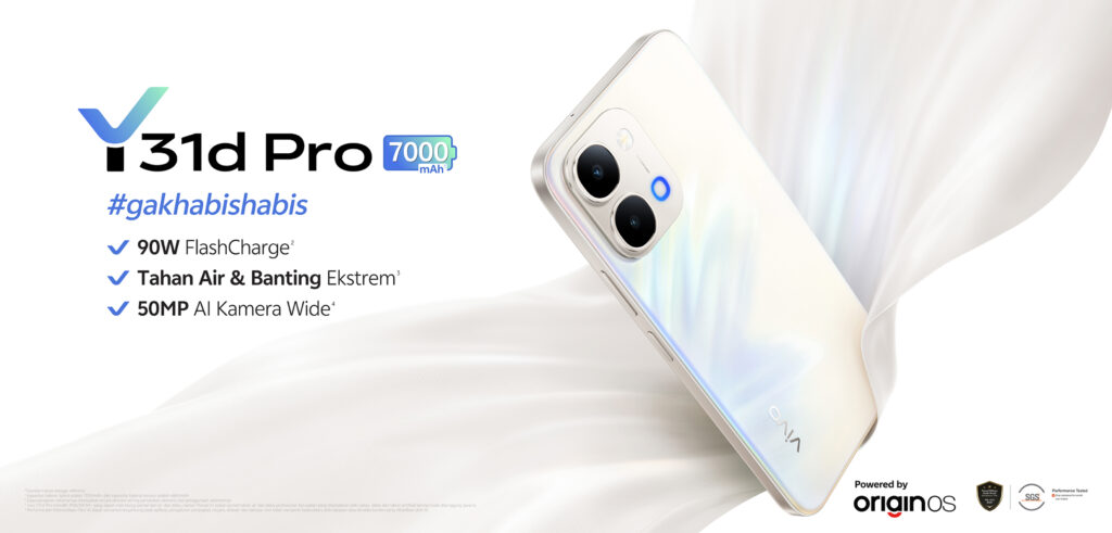 Baterai 7000mAh dan IP69+ Membawa Vivo Y31d Pro Ke Indonesia, Harga Mulai Rp 3 Jutaan