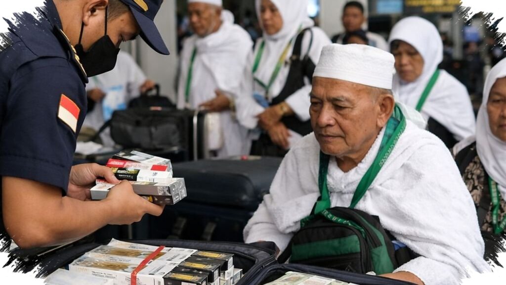 Aturan Baru Jemaah Haji di Bandara, Uang Rp100 Juta dan Rokok Bisa Ditahan