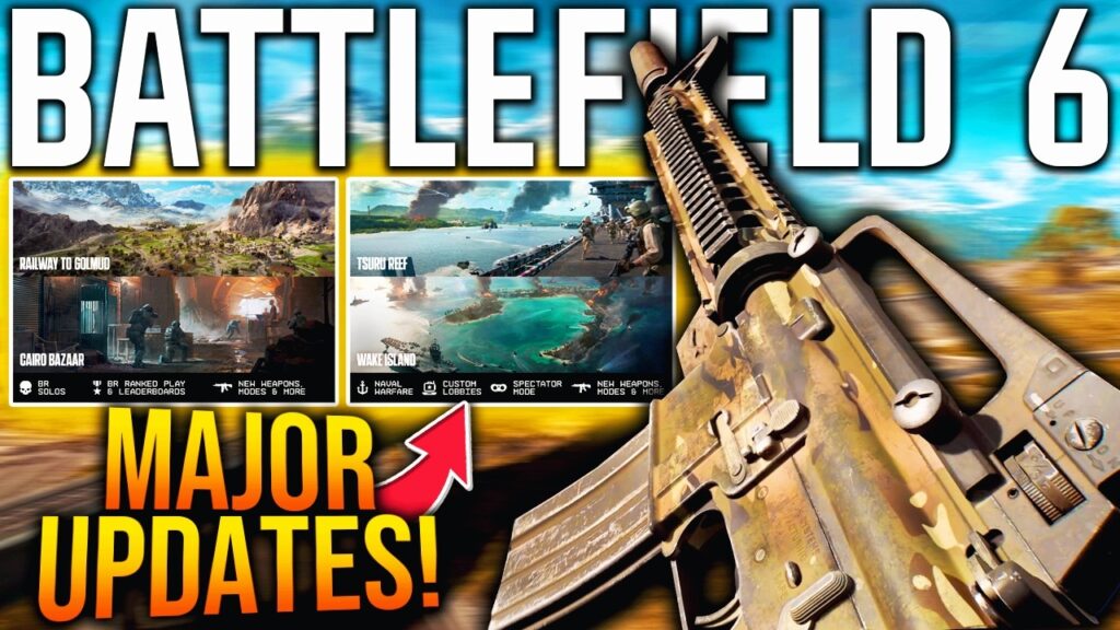 Server Browser Resmi Hadir di Battlefield 6, Tujuh Map Baru dan Perang Laut Menyusul 2026