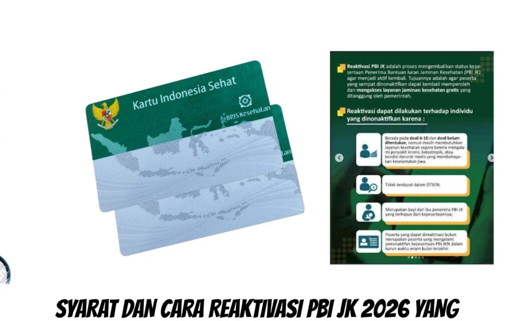 Mulai 14 April 2026 PBI Nonaktif Bisa Diaktifkan Lagi, Verifikasi Data Jadi Penentu