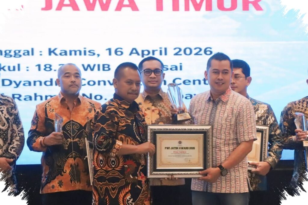 Priyo Sudibyo Raih PWI Jatim Award 2026, Digitalisasi Tugu Tirta Diapresiasi di Jawa Timur