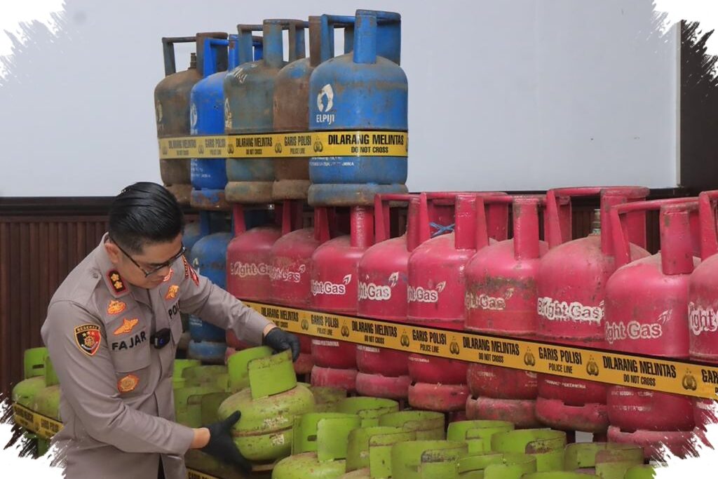 Polres Indramayu Bongkar Oplosan LPG Dan Pertalite Di Gantar, Dua Modus Migas Disasar Polisi