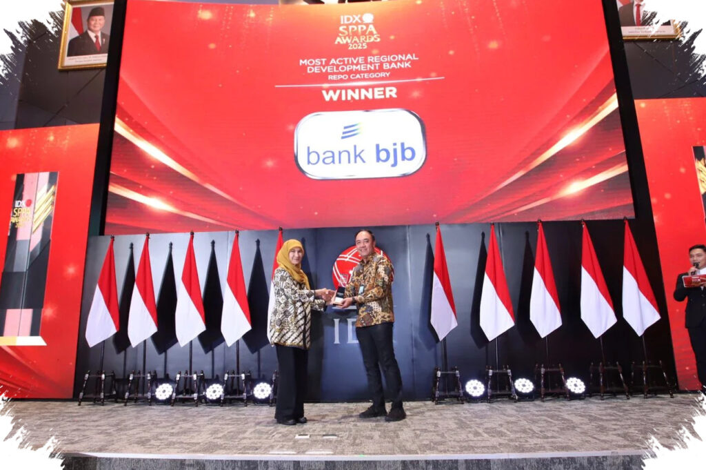 BEI Anugerahi bank bjb, Tampil Paling Aktif di Transaksi Repo BPD