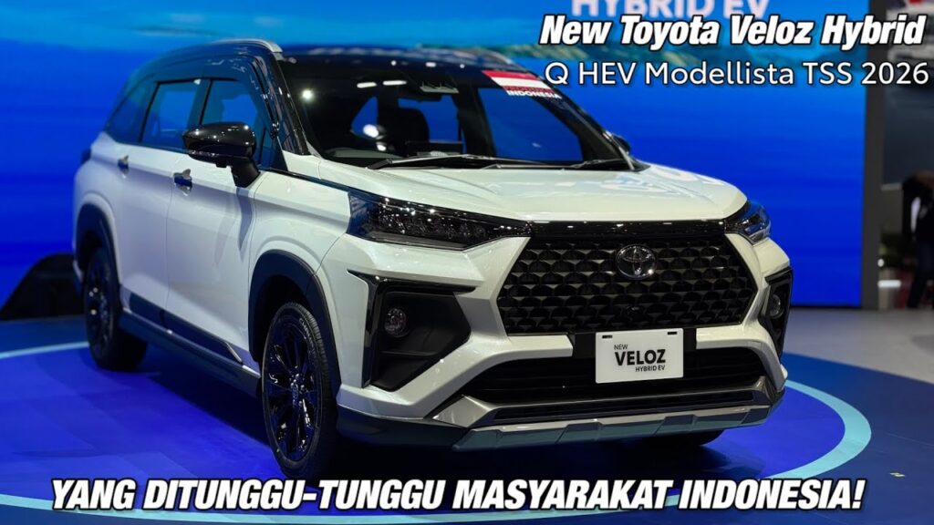 Inden Veloz Hybrid 2026 Kian Panjang, MPV 7-Seat Ini Tetap Irit Hingga 28,9 Km/L