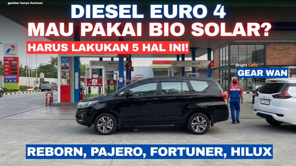 Diesel Euro 4 Lebih Rentan Saat Diisi Biosolar, Komponen Injeksi Bisa Menanggung Akibatnya