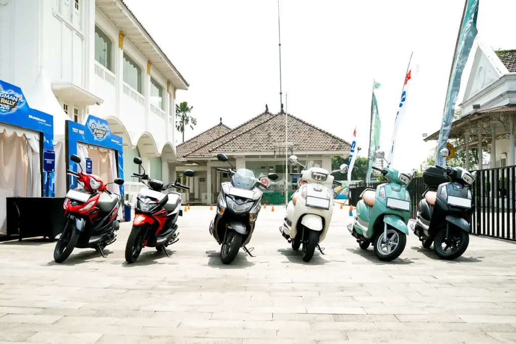Bazar, Cosplay, dan Tantangan Poin Warnai Burgman Fun Rally 2026 di Bekasi