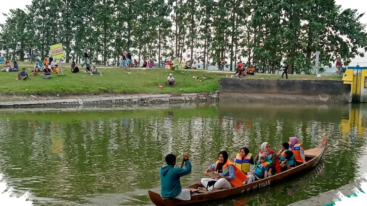 Akhir Pekan Di Waduk Sonorejo Bisa Seramai Ribuan Orang, Harga Makanan Tetap Ramah Di Kantong