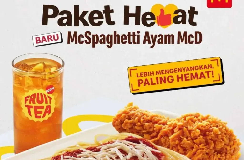 Pilihan Makan Praktis Makin Ringan Di Kantong, Paket HeBat McDonald’s Mulai Rp20 Ribuan