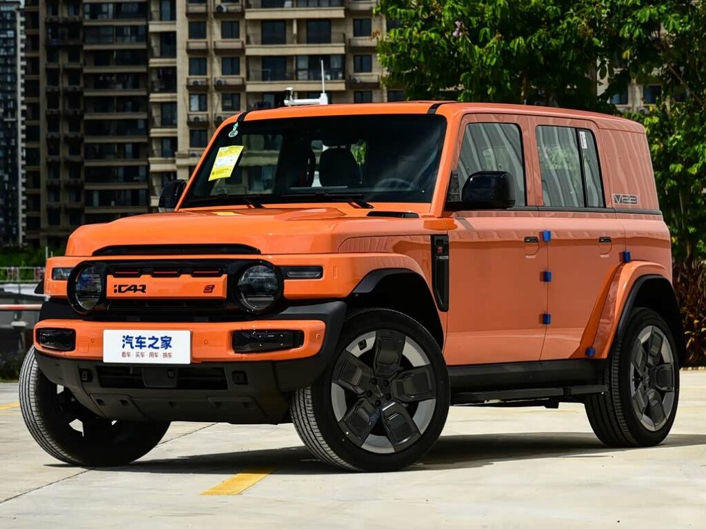 Tenaga 455 Hp Dan Penggerak AWD Jadi Senjata Utama Chery iCAR V23S, SUV Kotak Bergaya Retro