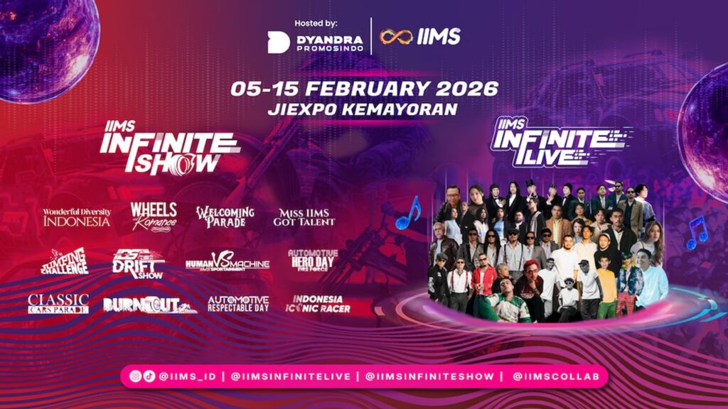 Seribu Alasan Ke JIExpo, IMS 2026 Hadirkan Debut Kendaraan Baru Dan Konser 11 Hari