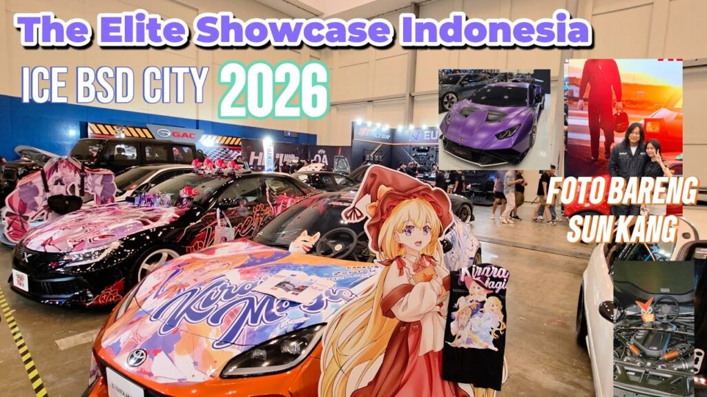 250 Mobil Modifikasi, Motor Legendaris, Dan Sung Kang Warnai The Elite Showcase 2026 Di ICE BSD