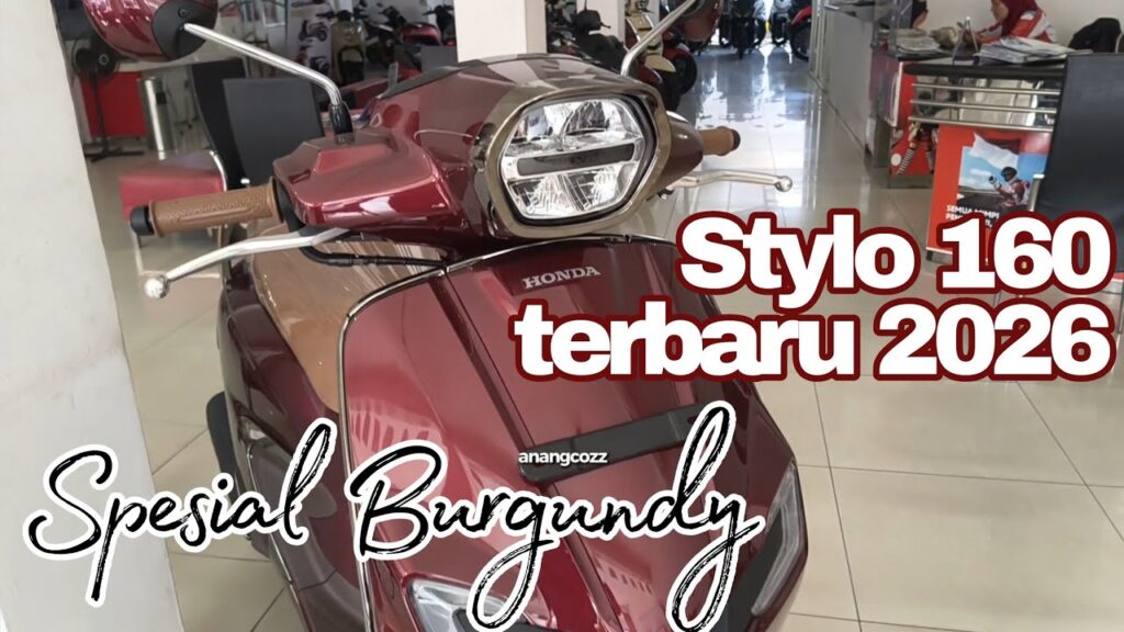 Mesin 160cc, Fitur Premium, dan Harga Stylo 160 2026 yang Tetap Masuk Akal