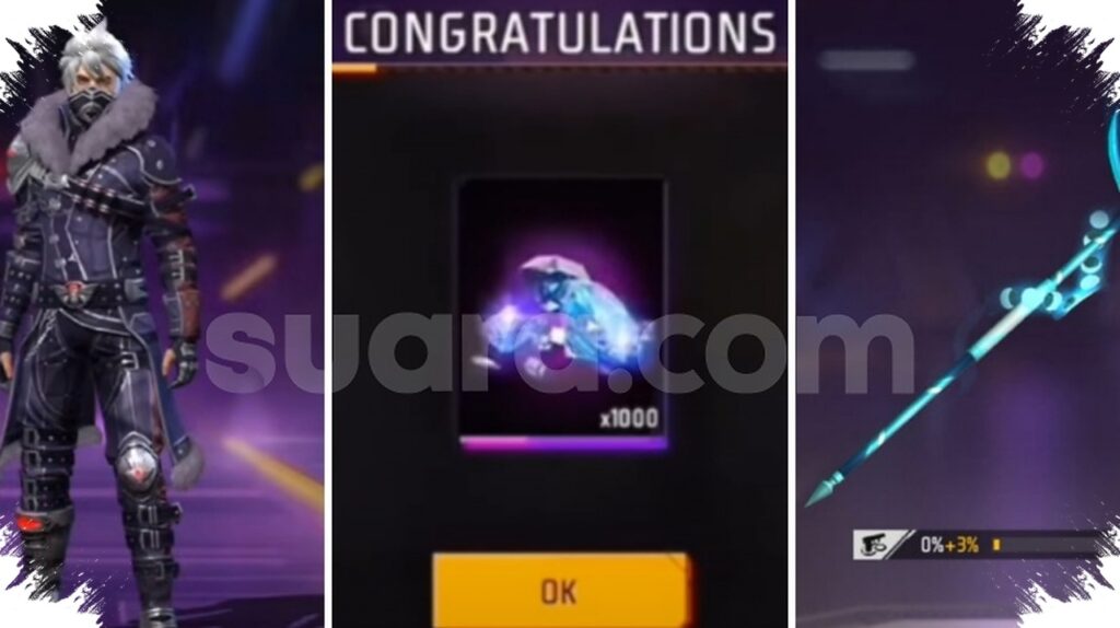 Scythe Eclipse Bisa Diambil Gratis, 75 Kode Redeem FF Max Ikut Buka Peluang Diamond