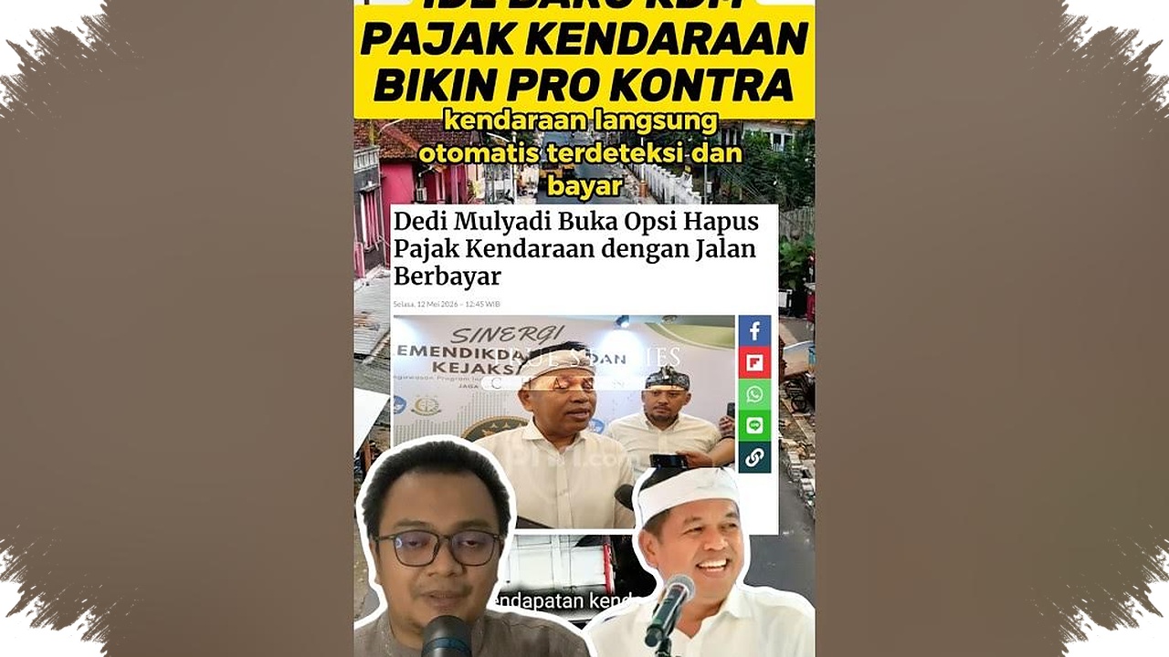 Jabar Pertimbangkan Jalan Berbayar Gantikan Pajak Kendaraan, Dedi Mulyadi Tawarkan Skema Lebih Adil