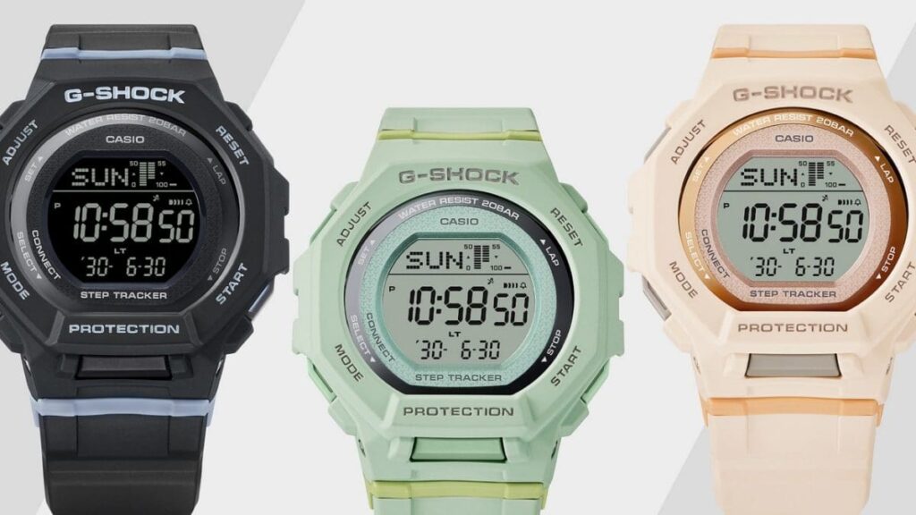 G-Shock Makin Ramping, Casio Sisipkan Pelacak Langkah ke Jam Harian 41 Gram
