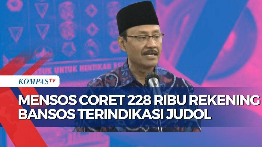 Penerima Bansos Terlibat Judi Online Akan Dicoret Permanen, Kemensos Perketat Pengawasan 11 Ribu KPM