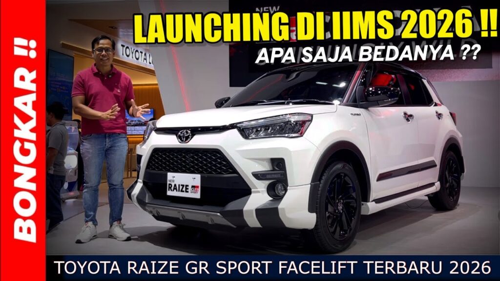 Toyota New Raize GR Sport TSS 2026, Varian Tertinggi Yang Paling Lengkap Soal Keselamatan