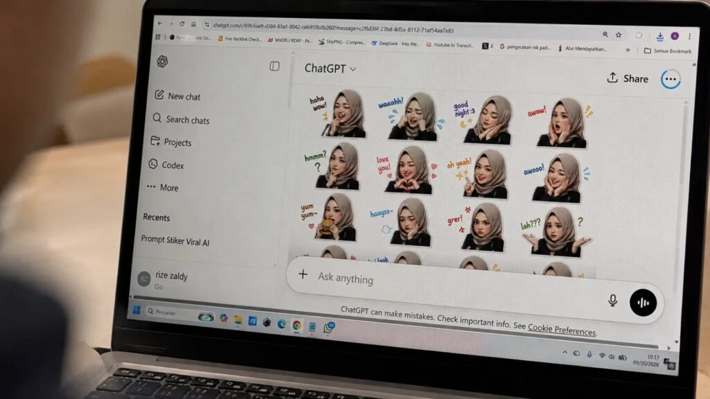 Dua Prompt Gemini AI Ini Bikin Stiker Zalo-Style Lebih Konsisten, Ada 16 Ekspresi Lucu Sekaligus