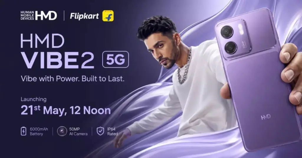 Baterai 6.000mAh Jadi Andalan HMD Vibe 2 5G, Bodinya Tampil Mirip iPhone Pro