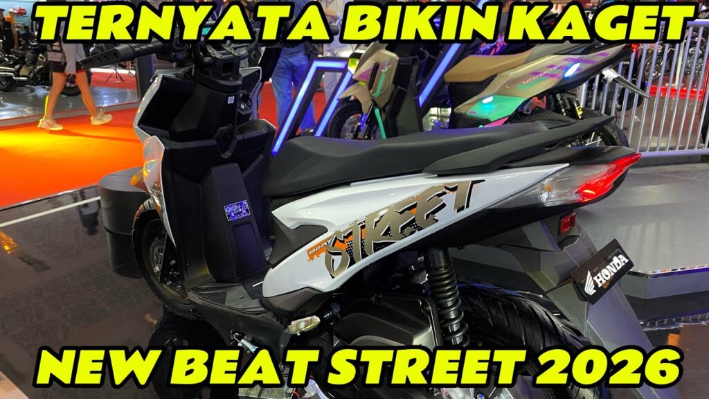 Lebih Ringan Dan Lebih Aman, Honda New Beat Street 2026 Kini Dibekali Alarm Dan Charger