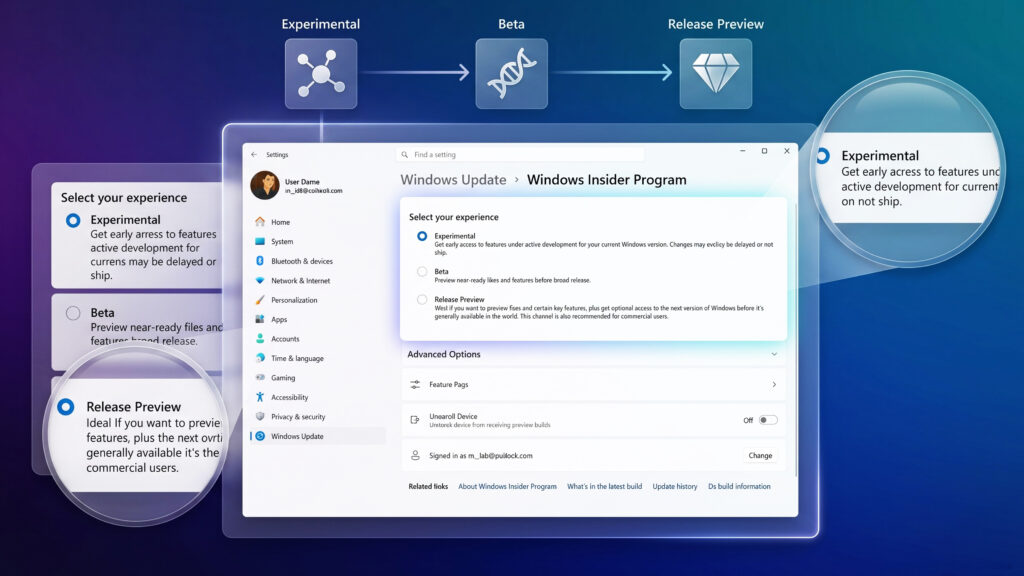 Windows 11 Kini Punya Pengatur Fitur Eksperimental Sendiri, Penguji Insider Lebih Mudah Menyalakan Fitur Baru