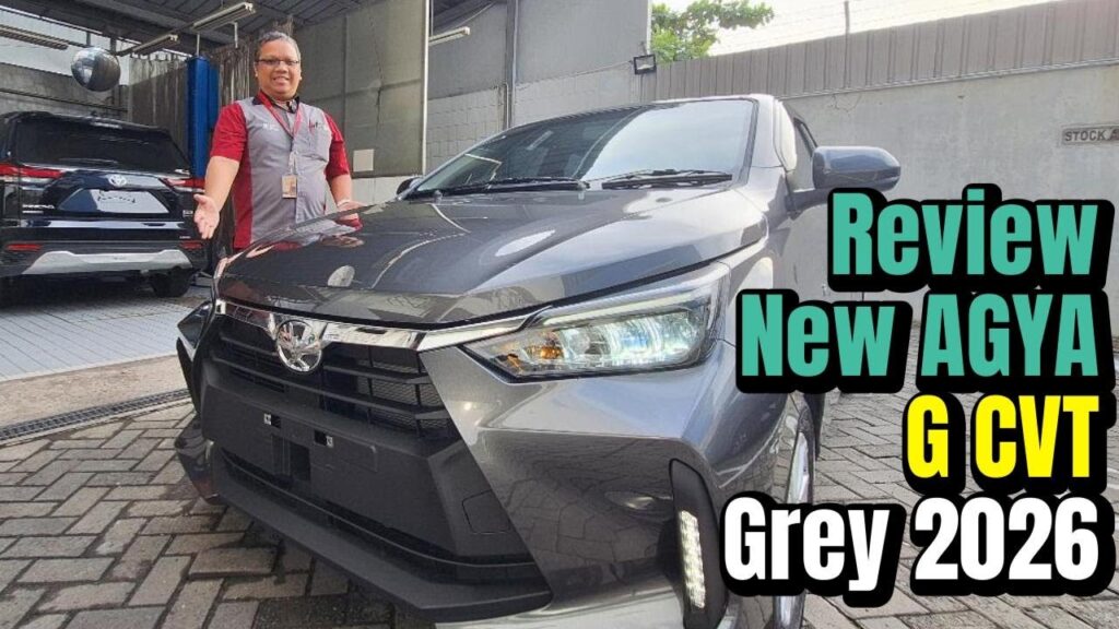 Agya G CVT 2026 Punya Paddle Shift Dan Smart Entry, LCGC Ini Sulit Dianggap Biasa