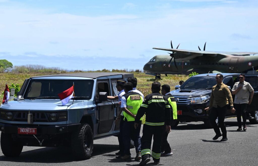 Maung MV3 Komando Jemput Prabowo Di Miangas, Tampil Lebih Tangguh dari Maung Putih