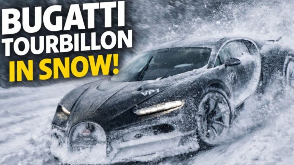 Tourbillon 1.775 HP Dipaksa Jinak Di Salju Swedia, Bugatti Uji ABS Hingga Drift Presisi