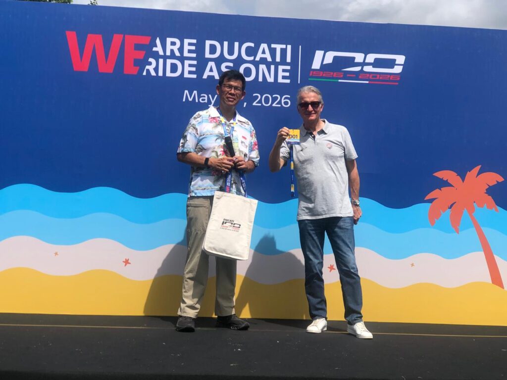 Ducatisti Bentuk Angka 100 Di Bali, We Ride As One 2026 Rayakan Seabad Ducati