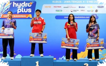 Sempat Tertinggal, Sausan Balik Menang Atas Jolin Dan Juara Sirnas A Jateng 2026