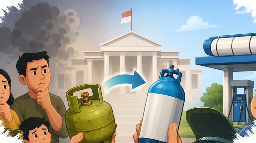 CNG Dianggap Bisa Tekan Impor LPG, Tapi Tekanan Tingginya Picu Kekhawatiran Keamanan