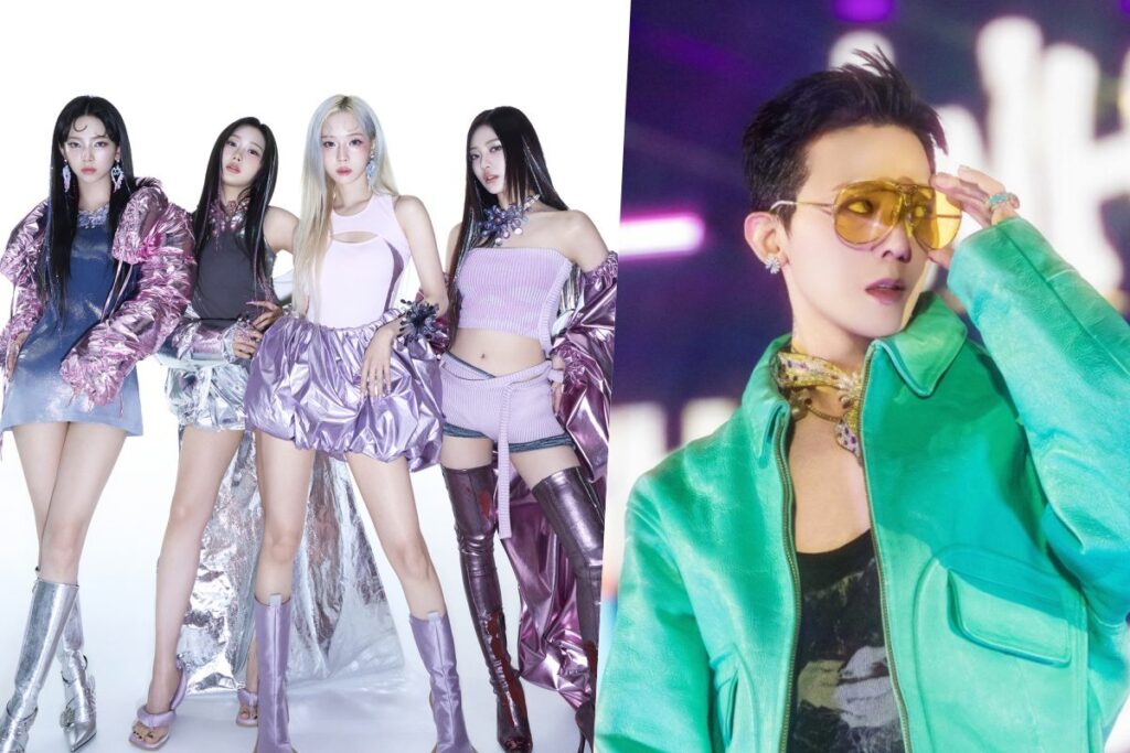 G-Dragon Isi Lagu Pra-Rilis aespa, Sinyal Comeback Mereka Makin Gelap dan Luas