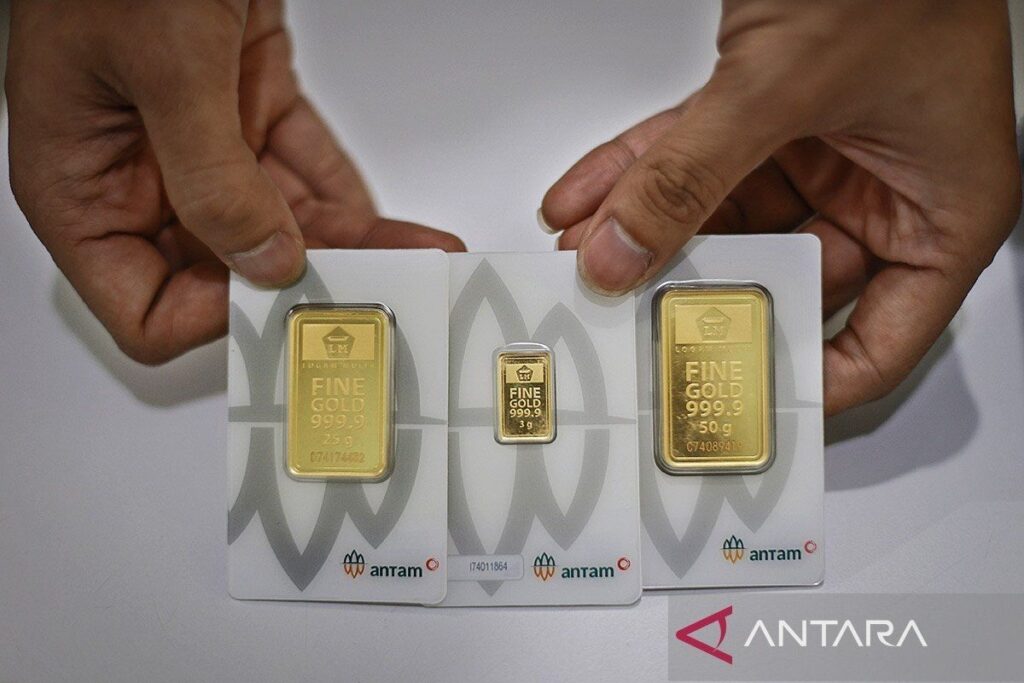 Buyback Emas Antam Tetap Di Rp 2.644.000, Harga Jual Juga Masih Mendatar