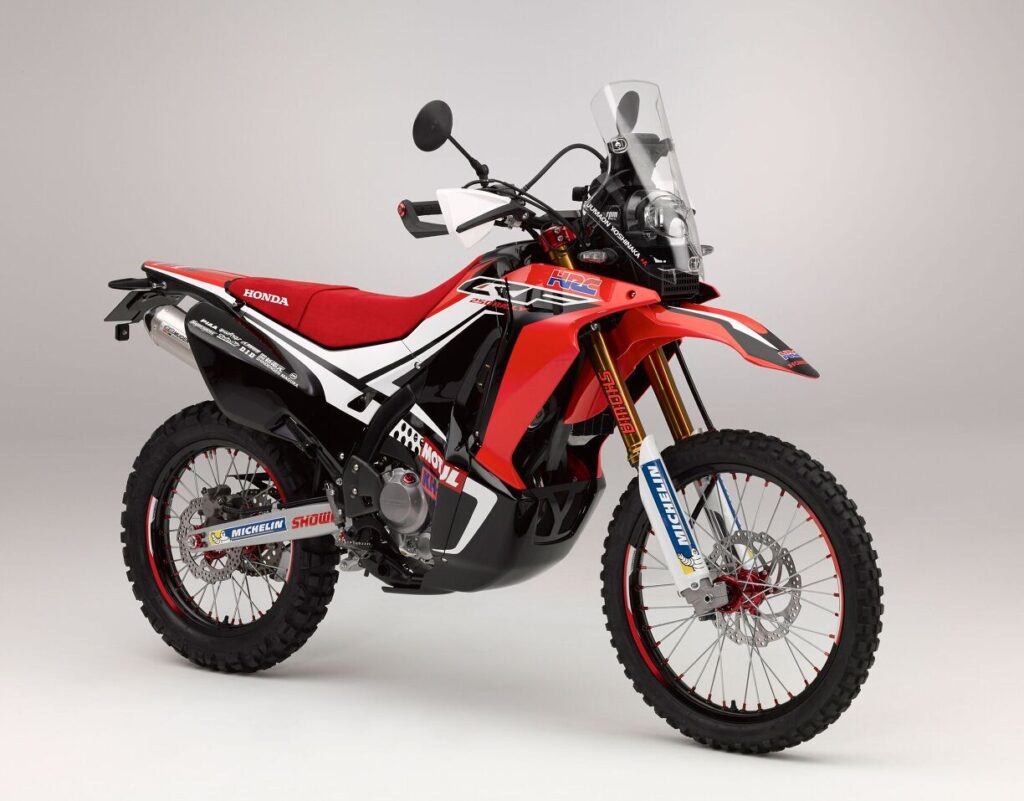 ABS dan Suspensi CRF250 Rally Membuat Touring Lebih Stabil di Medan Sulit