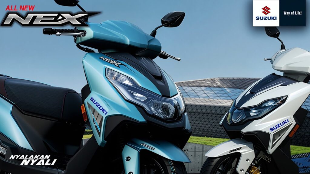 Suzuki Nex Crossover 2026 Bawa Rasa Petualang ke Skutik Irit Rp21 Jutaan