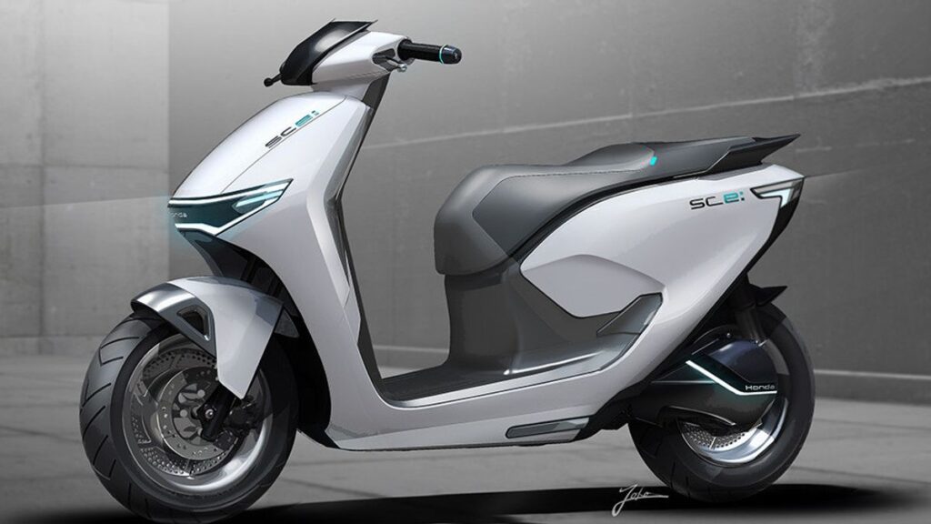 Dek Rata Dan Baterai Tanam Jadi Senjata Baru Skuter Listrik Honda Untuk Kota