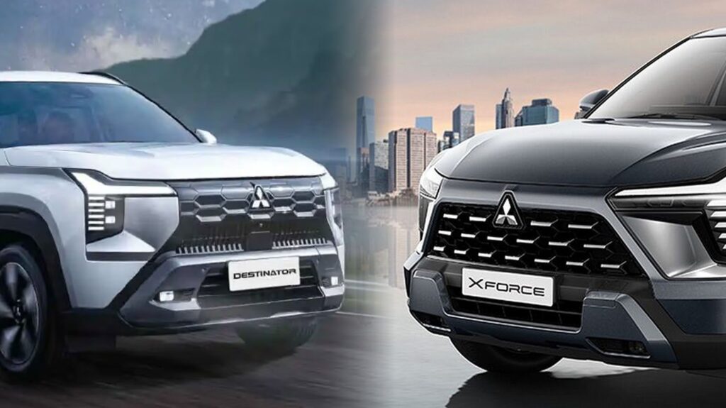 Wajah Baru Mitsubishi Destinator Dan Xforce Lebih Tajam, Grille Glossy Bikin Kesan Premium