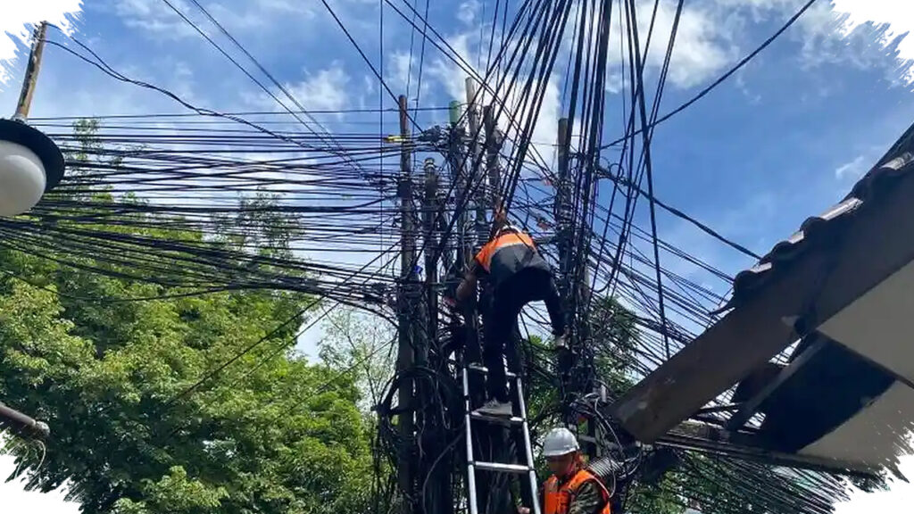 Penataan Kabel Udara Jabar Dimulai Bertahap, Operasional Penuh Ditargetkan 2026