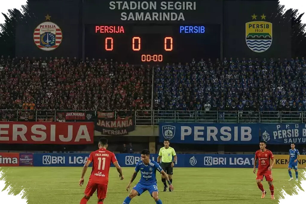 Persija dan Persib Bertemu Di Samarinda, Perebutan Puncak Klasemen Makin Panas