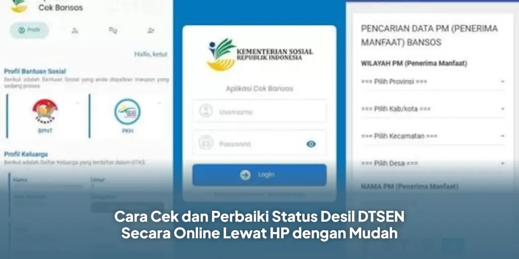 Berkas Lengkap Jadi Kunci, Pembaruan Desil Bansos Lewat DTSEN Menentukan Hak Bantuan 2026