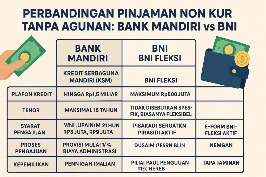 Pinjaman Mandiri Non KUR Tembus Rp1,5 Miliar, Nasabah Payroll Berpeluang Lebih Cepat Diperiksa