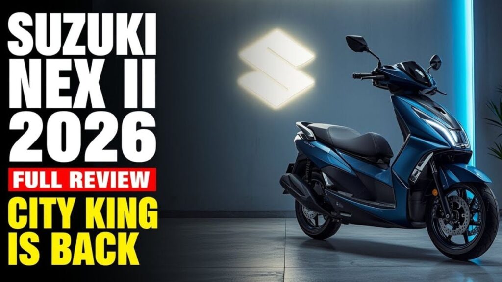 Bobot Hanya 94 Kg, Suzuki NEX Crossover 2026 Lebih Enteng Menembus Jalan Rusak