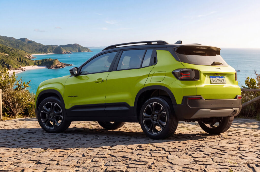 Jeep Avenger Tampil Lebih Tajam Di Brasil, Lampu Belakang Bentuk X Jadi Ciri Utama