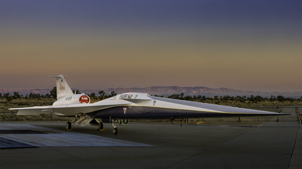 X-59 Makin Dekat Ke Supersonik Tanpa Dentuman Keras, NASA Tunjukkan Manuver Paling Ekstrem